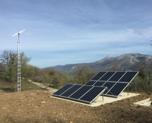 INSTALACION AUTONOMA, ENERGIAS RENOVABLES