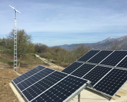 INSTALACION AUTONOMA, ENERGIAS RENOVABLES